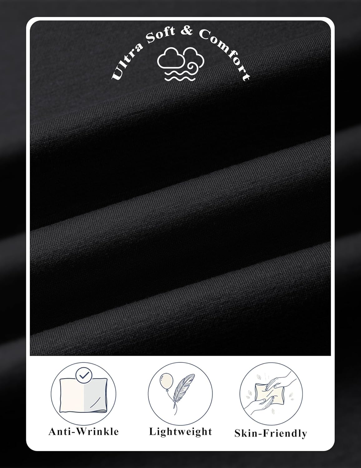 COOFANDY Men's Short Sleeve Mock Neck Sweater Casual Stylish Slim Fit Basic Top Silk-Like Fabric - Image 6