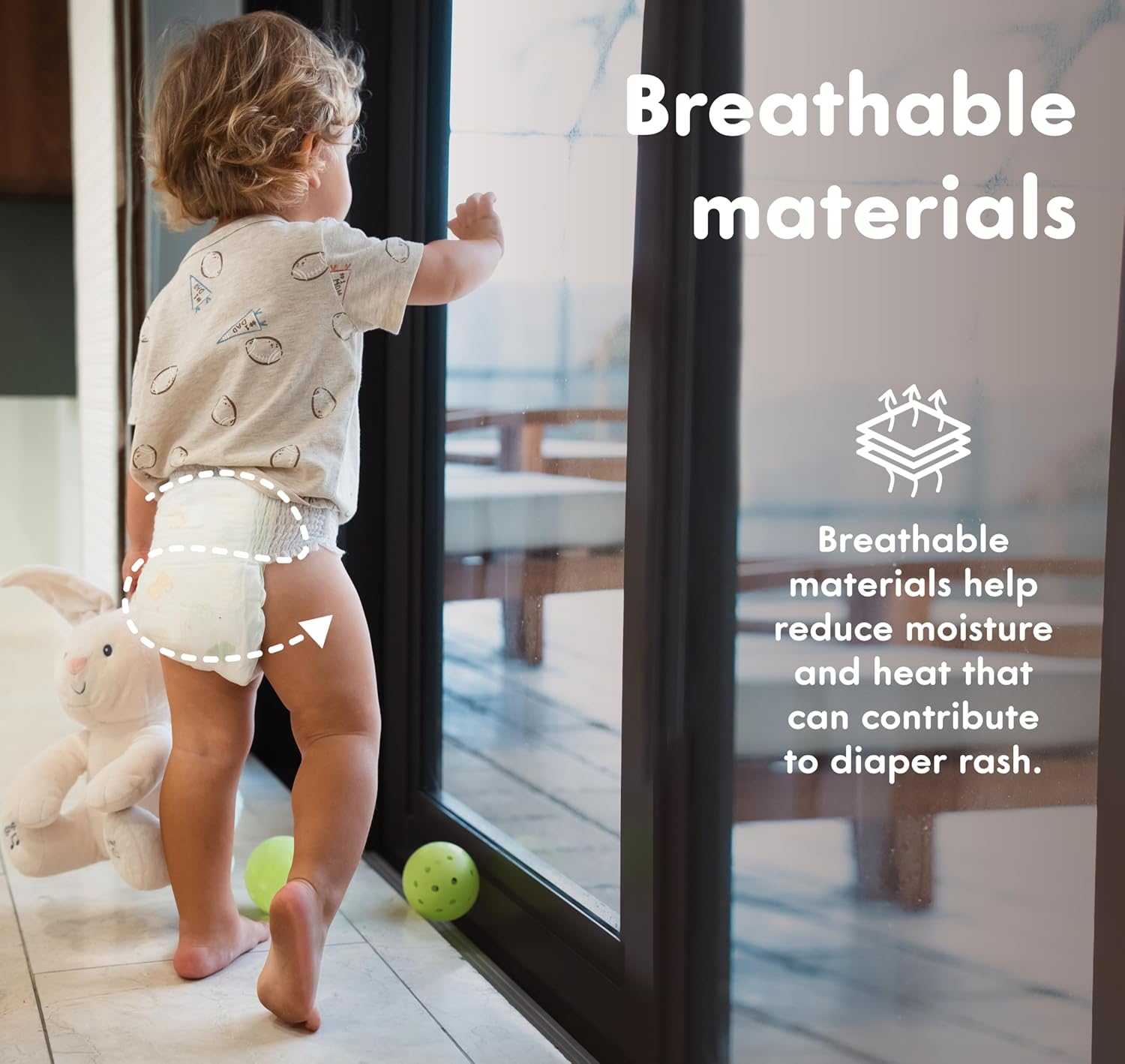 Maneki Baby Hypoallergenic Potty Training Pants 4T–5T, 72 Count (35–44 lbs), Pull-On Diaper Pants & Training Underwear, Soft, Unscented & High Absorbency for Overnight & Daily Use (Pack May Vary) - Image 6