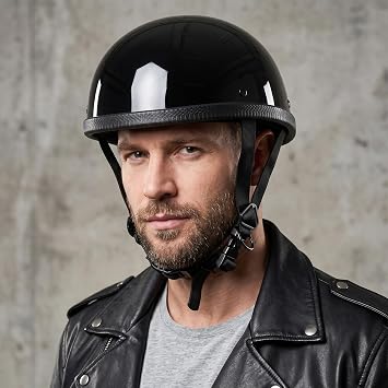 Retro Motorcycle Half Helmet Classic Design Half Adult Motorcycle Helmet