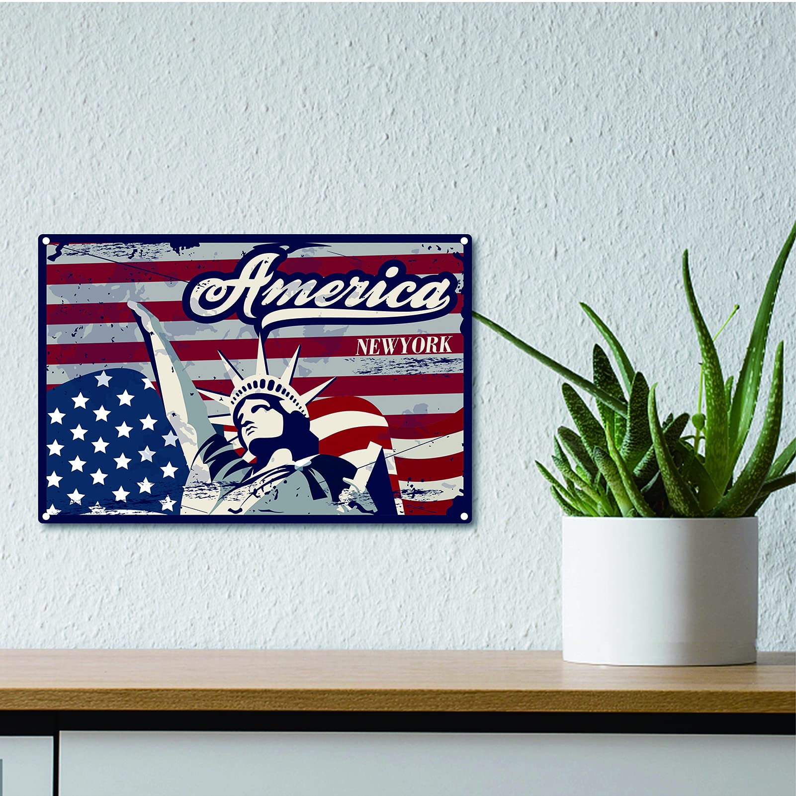 Plaque Vintage En Métal Affiche Décoration Murale Art Rétro 20*30cm - N.5093