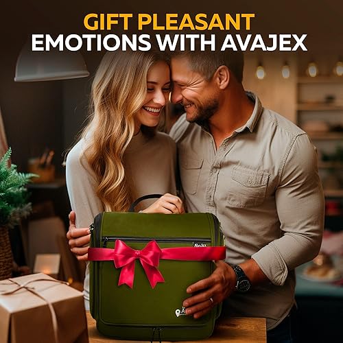 Miniatura 26 de Neceser de viaje para hombres y mujeres, organizador grande de artículos de tocador colgantes, bolsa de higiene impermeable con gancho giratorio