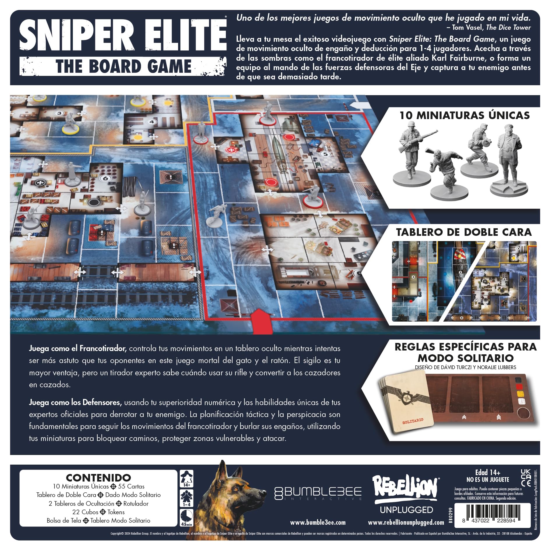 Sniper Elite: The Board Game (Juego de Mesa)