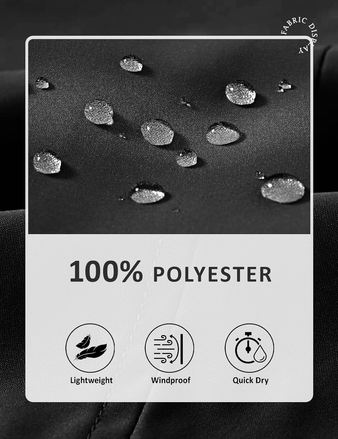 TBMPOY Mens Lightweight Jackets Casual Stylish Windbreakers for Men Light Track Jacket Laydown Collar Fall Golf Coats - Image 4