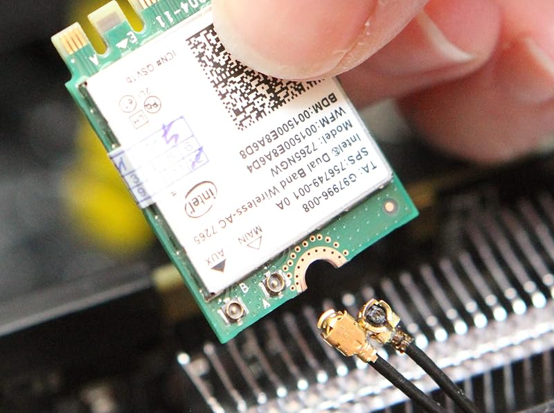 TREADALT-TEC Bluetooth WiFi Antenna MHF4 IPEX - Belső Hálózati Adapter Intel 7260/8260/9260/AX200 M.2 Kártyákhoz - Laptop PC Kompatibilis