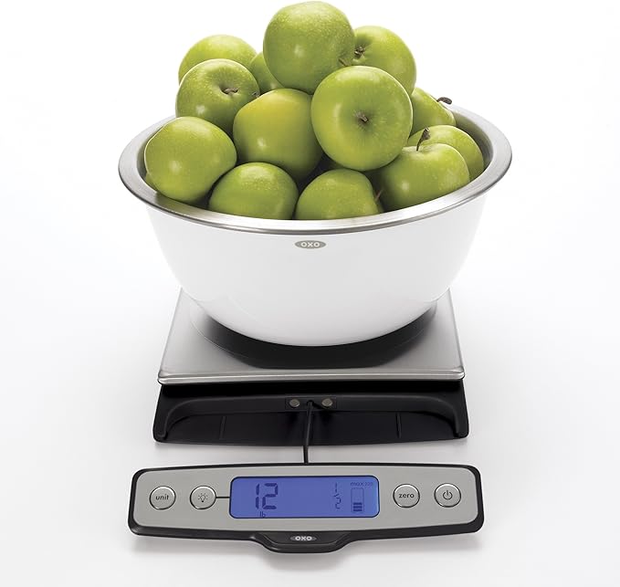 OXO Good Grips 22Pound Stainless Steel Food Scale with