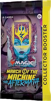 Magic The Gathering March of the Machine The Aftermath Collector Booster | 6 Magic Cards