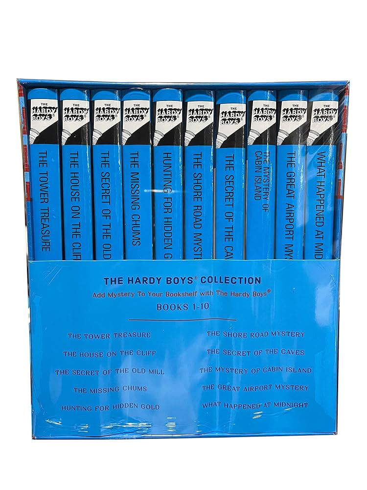 Hardy Boys Books 1-10 The Hardy Boys Mystery Collection Box