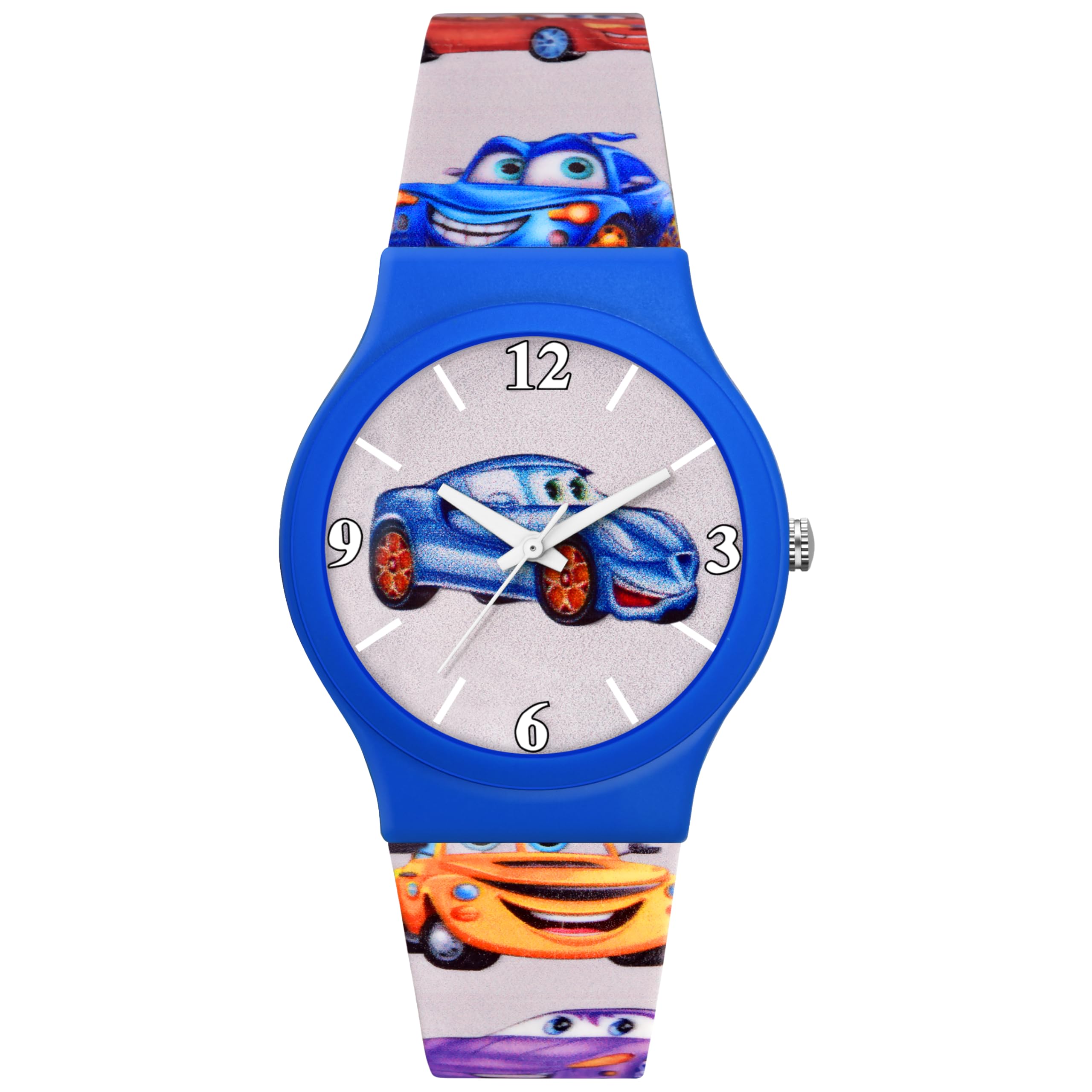 SWADESI STUFF Analog Round Dial Kids Watch, Multi Color (White) (B0DFWR9G54) Amazon Price History, Amazon Price Tracker