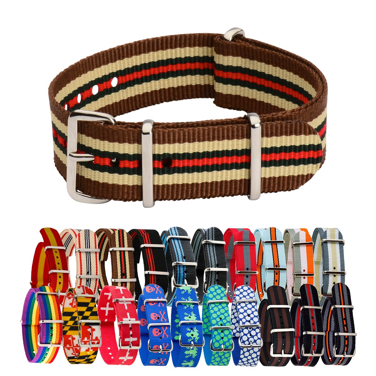 Clockwork Synergy® Classic Nylon Ballistic watch straps bands