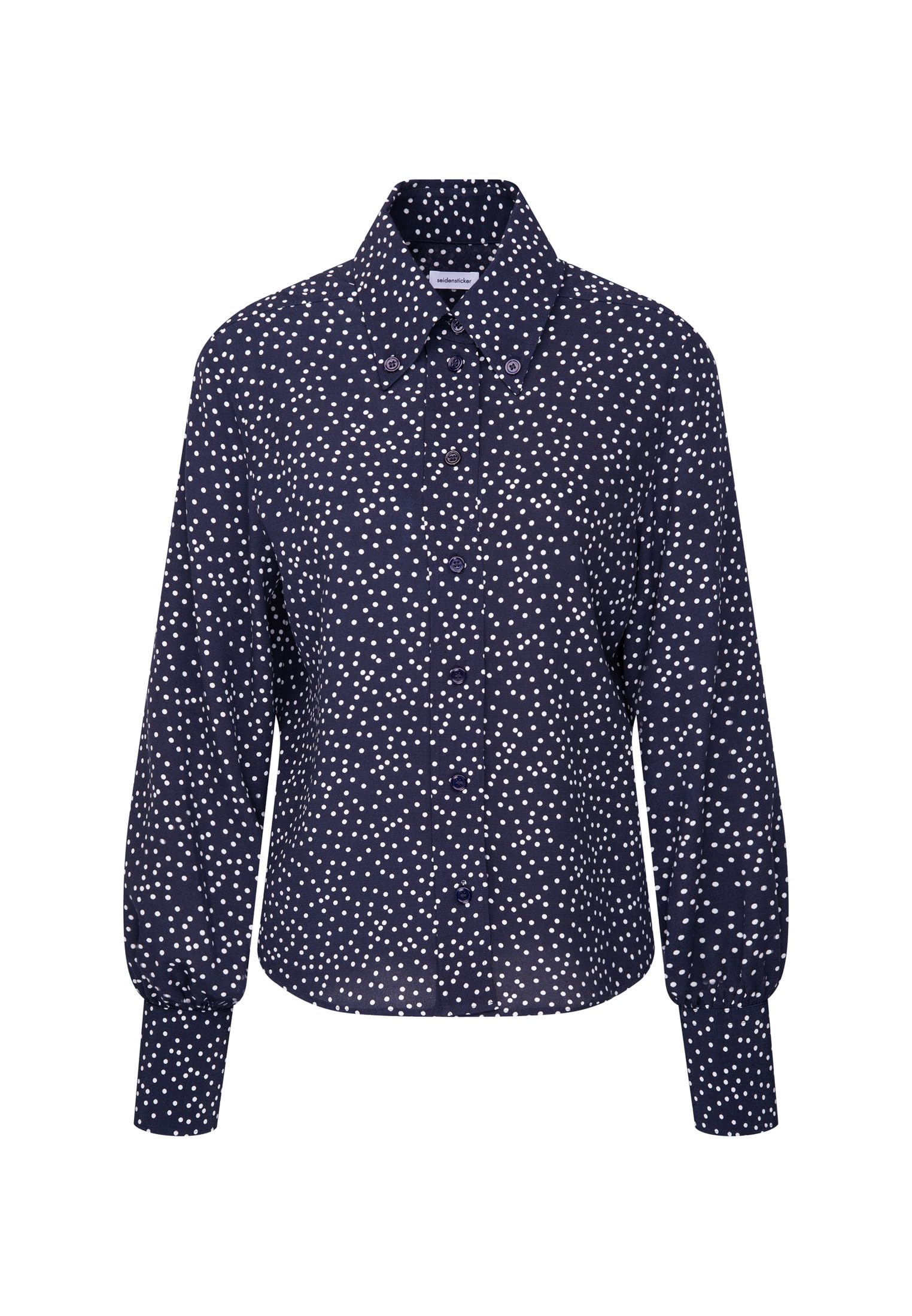 Seidensticker Bluzka Kobiety Regular Fit Langarm Bluse