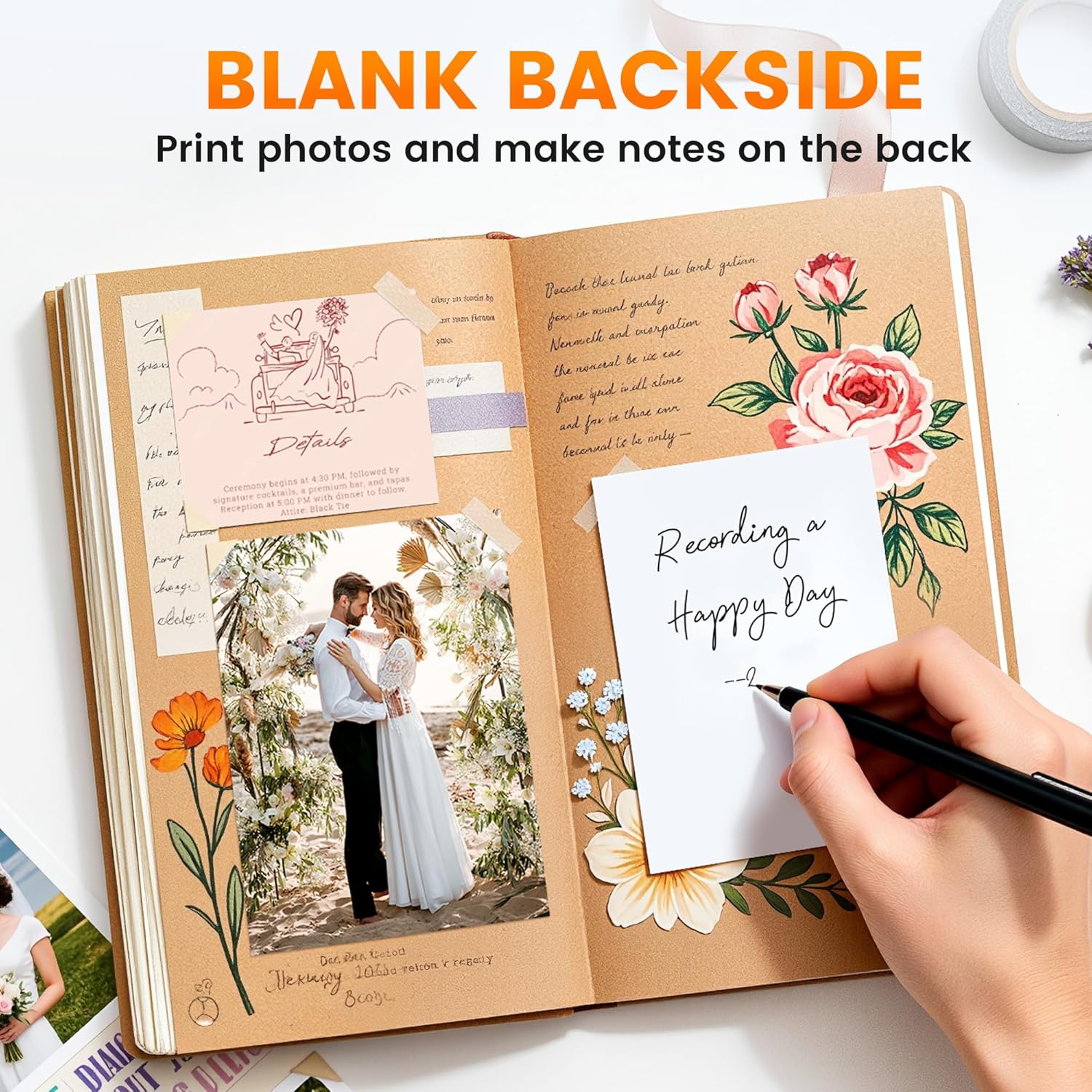 Compatible with Canon Selphy CP1500 CP1300 Ink and Paper, 2 Color Ink and 108 Sheets 4x6 Photo Replacement for Canon Selphy CP1300 CP1500 Photo Paper RP-108IN for CP910/CP820/CP1200/CP1300/CP1500