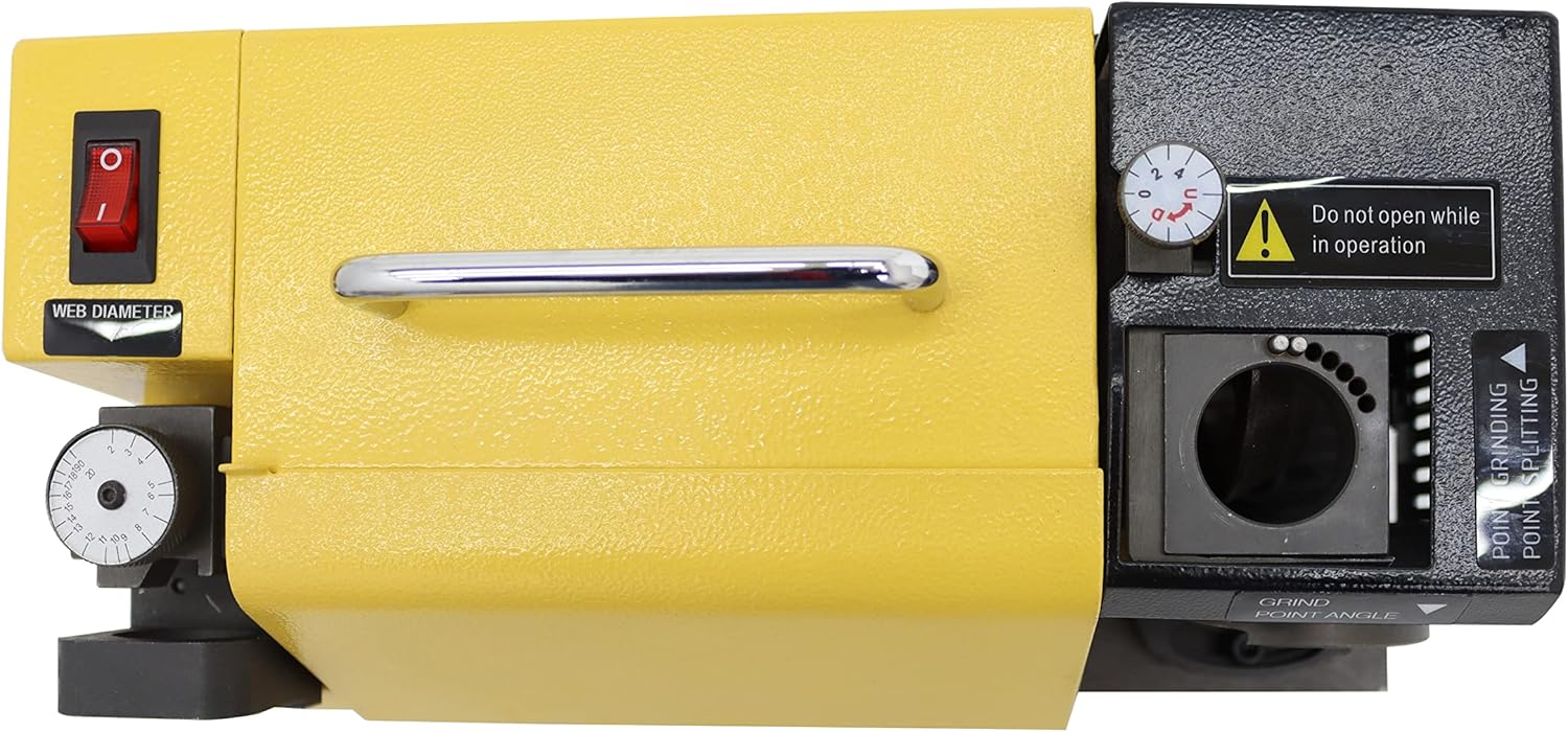 TECHTONGDA Drill Bit Grinder Sharpener Angle Grinding for ф3-ф20mm Drill Bits