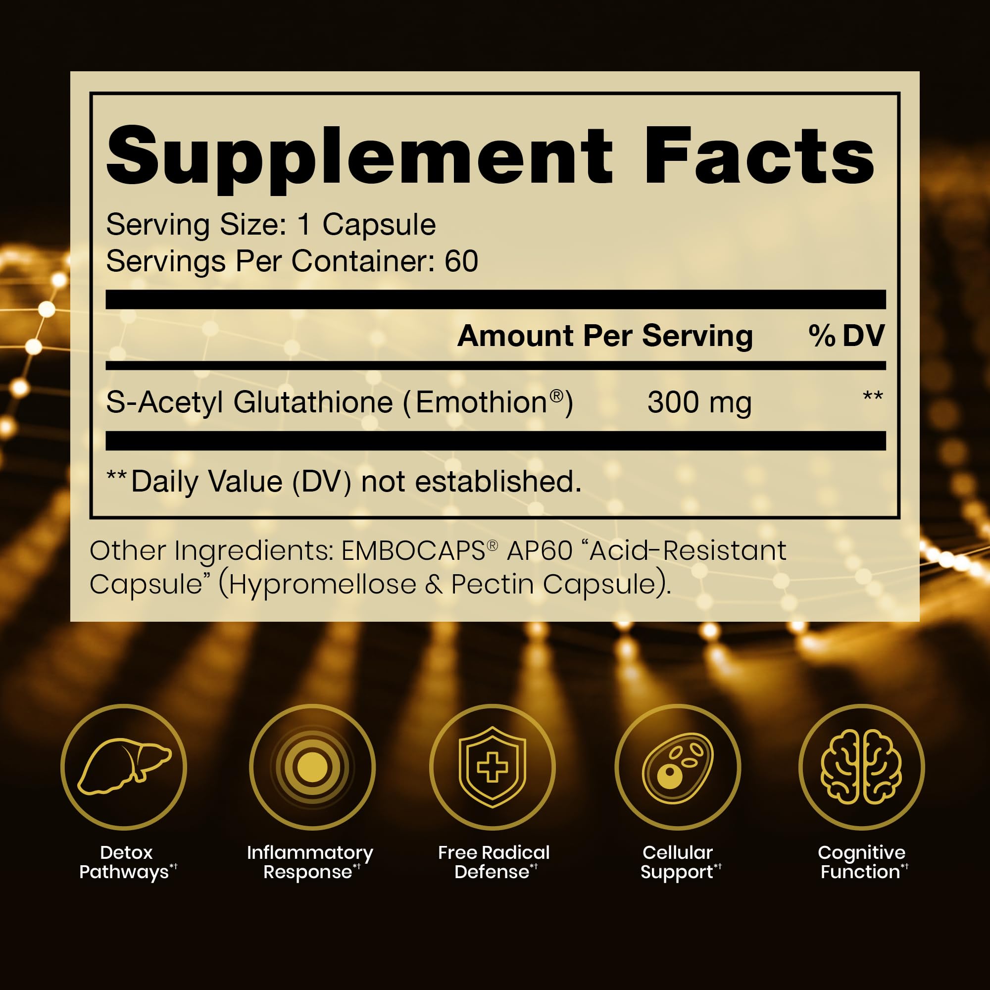 glutathione orac value Pure Therapro Rx S-Acetyl Gold, Extra-Strength | Patented Acetylated Form of Glutathione (EMOTHION) from Italy | Pharmaceutical Grade About - Live Like b12 injectable Pack Size:30 Tablets