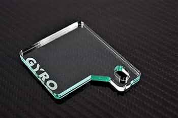 Amazon | QJ-51-1 GYRO ガラス調 自賠責ス テッカープレート 厚