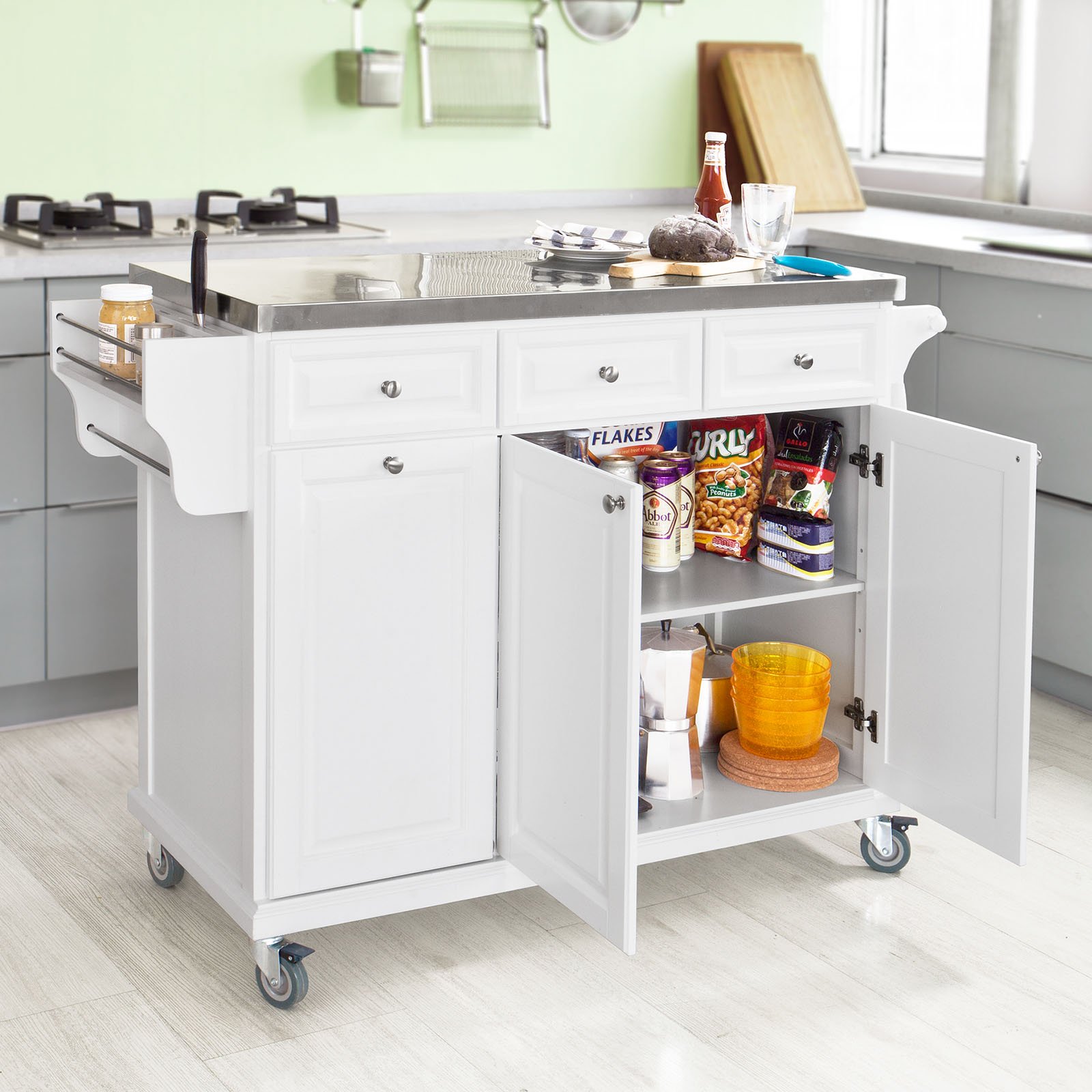 SoBuy - Keukenopbergtrolleys / Keukenmeubelen