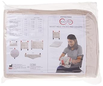 Relief Pak 11-1360 Standard Terry Cover Hot Pack, 27 Length x 19.5 Width