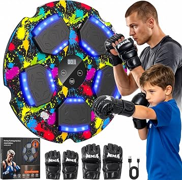 Music Boxing Machine Bluetooth Boxing Machine Adjustable Speed and Counting Mode