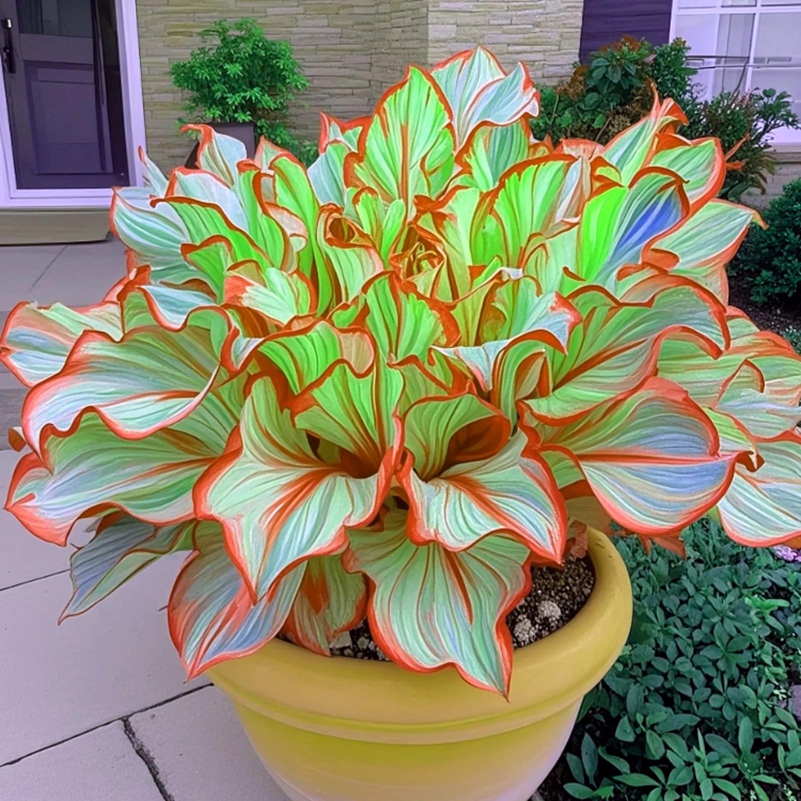 Plentiful Hosta Bulbs UK, Surprisingly Growing, Hardy Perennial, Potted Plants Rhizome, Garden Viewing, Landscape Design-6 Bulbs-D