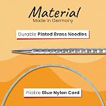addi Rocket2 [Squared] Circular Knitting Needles - 16 Inch, US 6 (4.0mm)