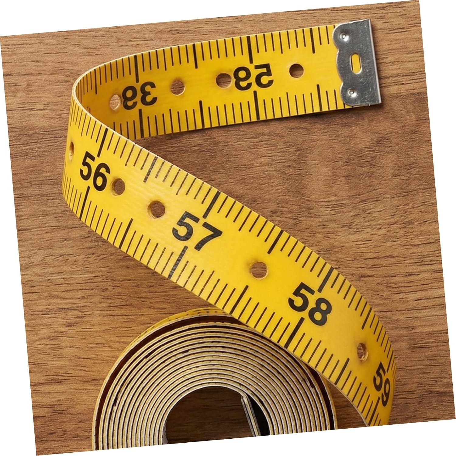 2 Pack Braille Measuring Tape, Soft Plastic Blind Tool 150cm