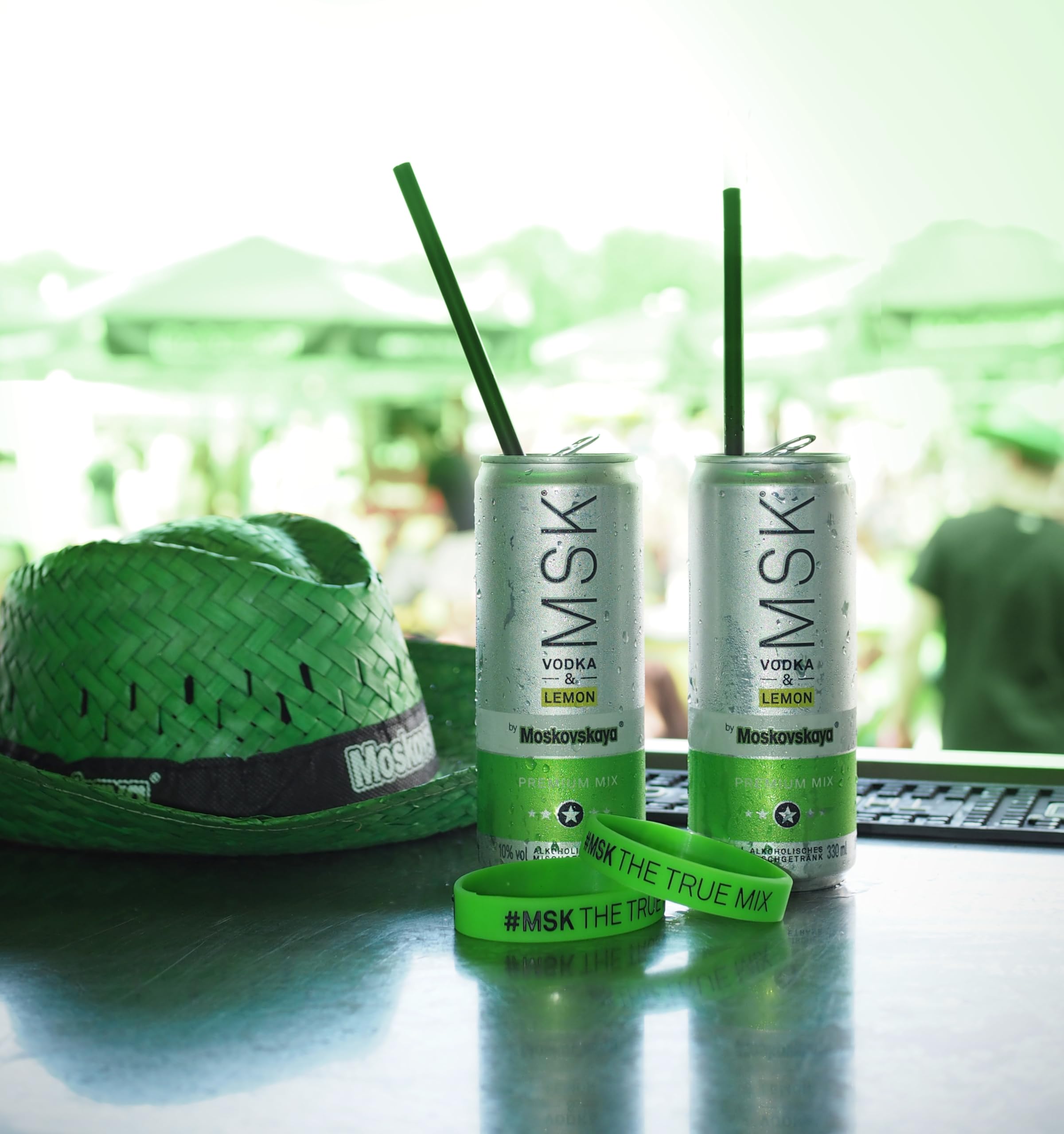 Moskovskaya - MSK by Moskovskaya Vodka & Lemon I Ready to Drink I 24 x 0,25 L I Preis inkl. 6€ Pfand I 10% Alkoholgehalt I Premium Mix