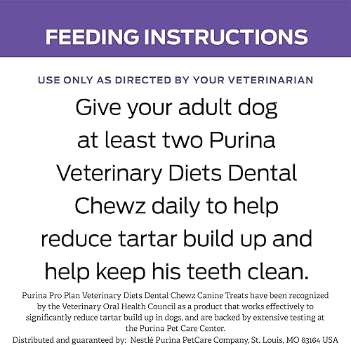 Miniatura 8 de Purina Pro Plan dieta Veterinarias dentales chewz adulto Dry Treats(1) 5oz. Caja