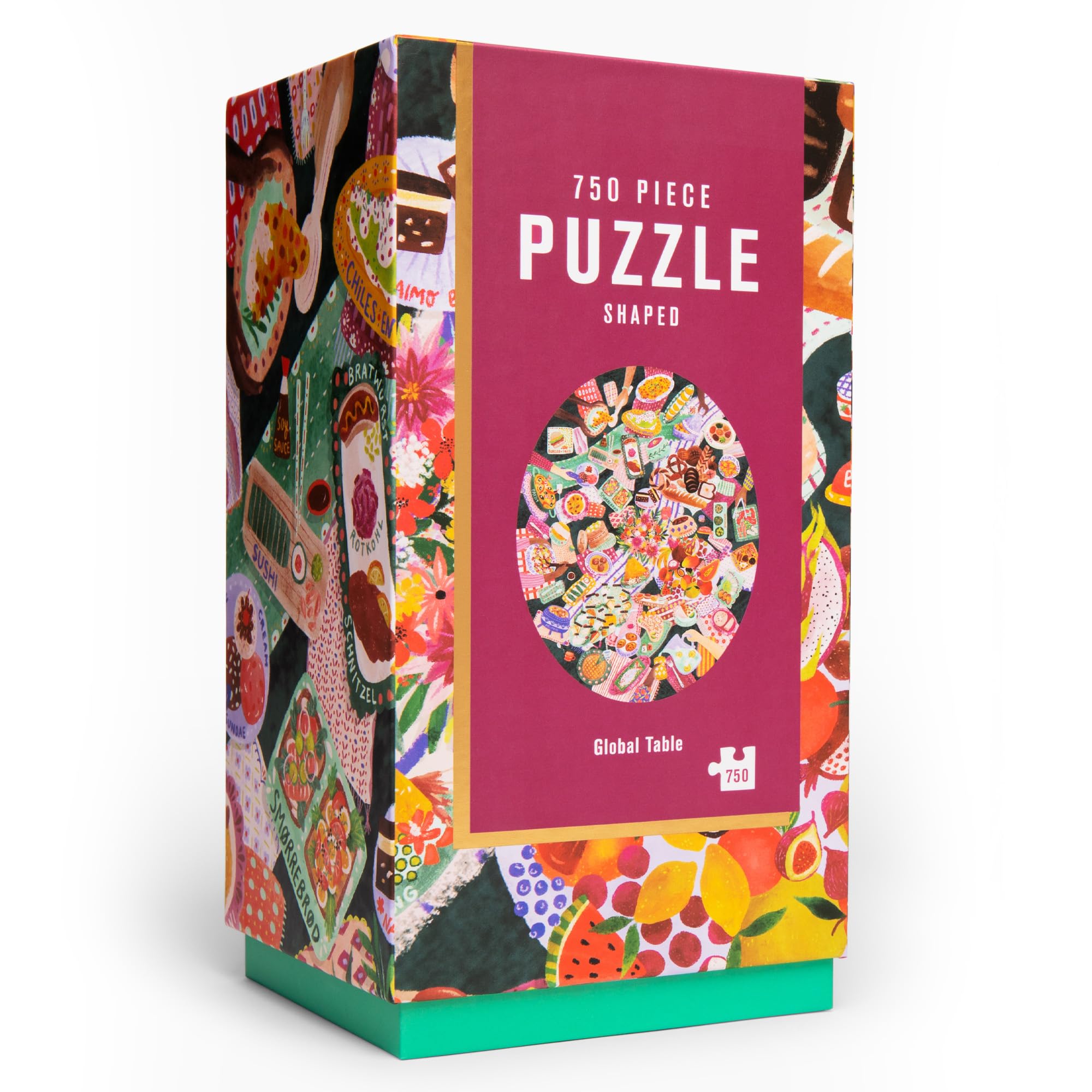 Lantern Press 750 Piece Jigsaw Puzzle, Firelight Collection, Global Table