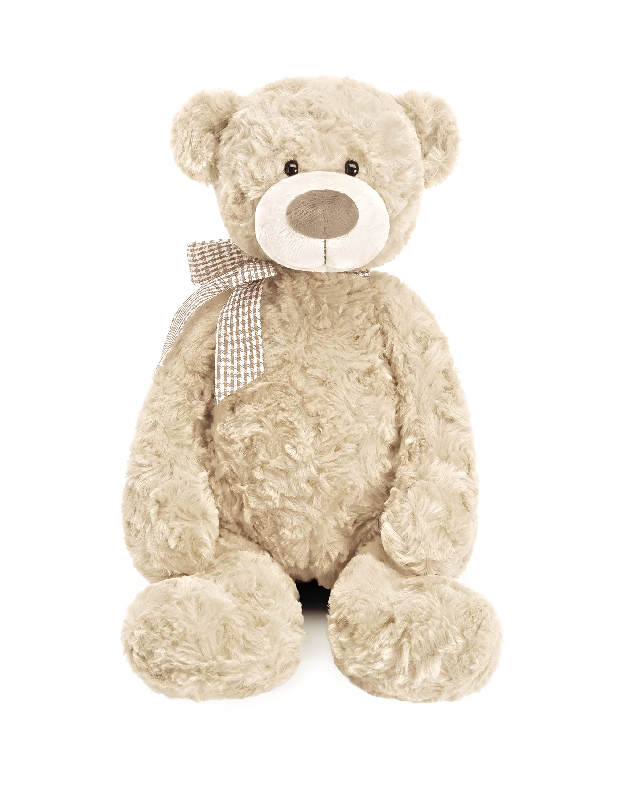 Mousehouse Gifts - Classic Teddy Bear, Large Plush Bear Cuddly Toy for All Ages, Machine Washable