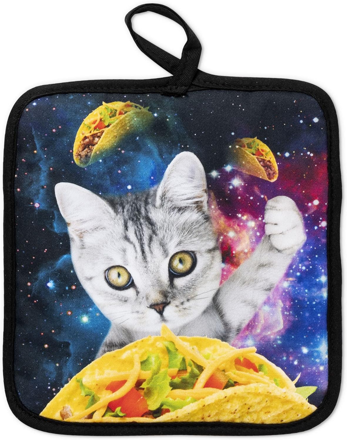Cat Galaxy Taco Oven Mitts & Potholder Set by Oven Mitts Co.