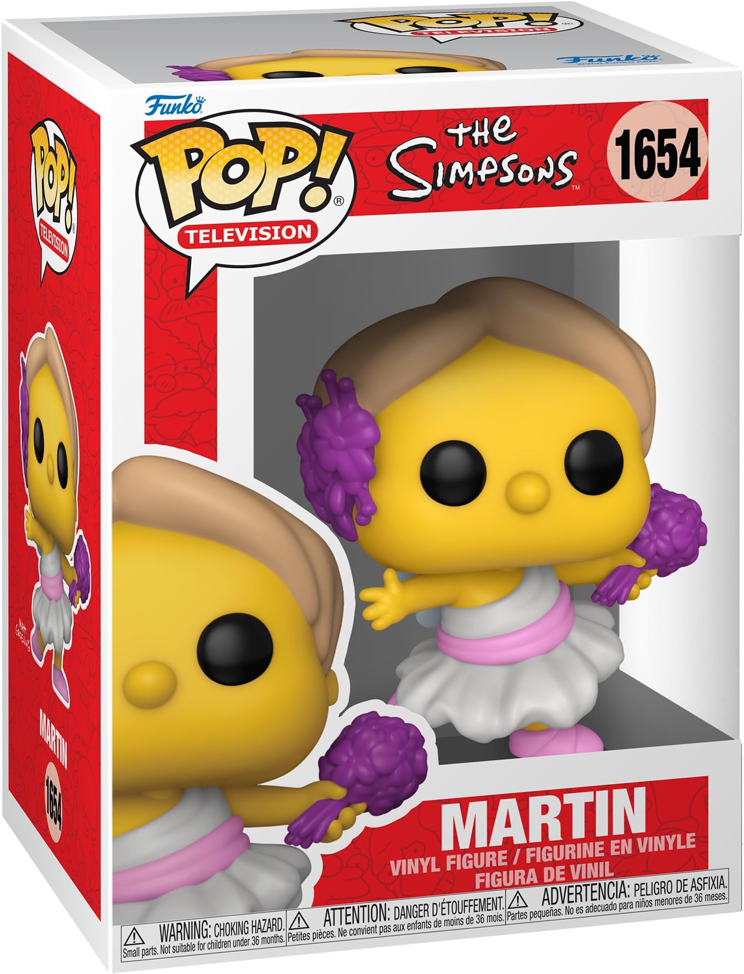 - POP TV: Simpsons - Martin Prince As Calliope - The Simpsons - Collectable Vinyl Figure - Gift Idea - Official Merchandise - for Kids & Adults - TV Fans - Model Figure for Collectors
