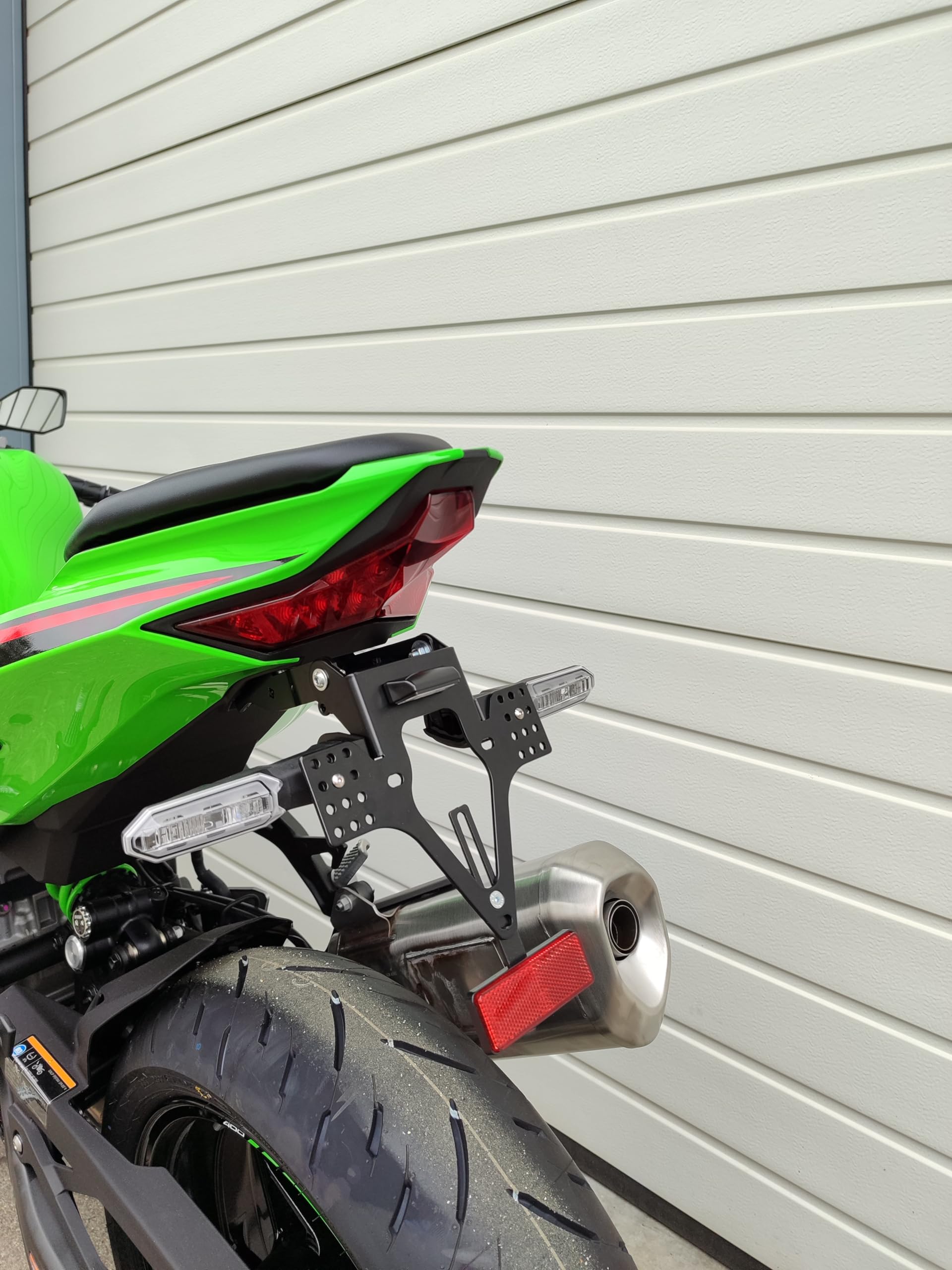 Portamatrículas Corto para Kawasaki ZX-4 R/RR de 2023-2024