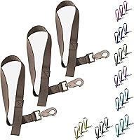 Vista 7 de Majestic Ally Paquete de 3 ganchos para correa de cubo de caballo, diseño práctico y fácil para uso en interiores o exteriores, juego de 3, 1 x 22