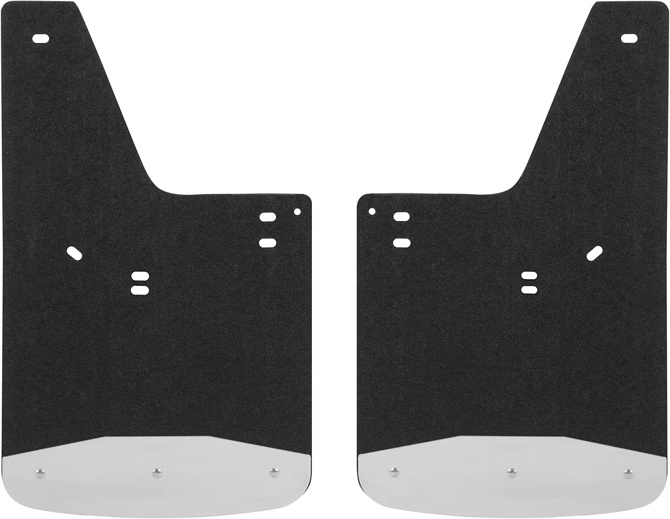 LUVERNE 251520 Front or Rear 12-Inch x 20-Inch Textured Rubber Mud Guards, Select Ford F-150, 2 Flaps