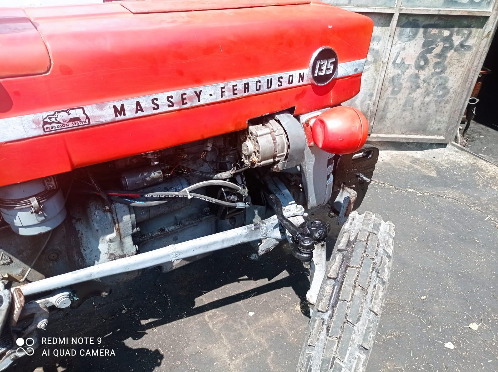 Juego de Dirección Asistida para Massey Ferguson MF135 - Eje curvo - Perkins Diesel con 3 cilindros