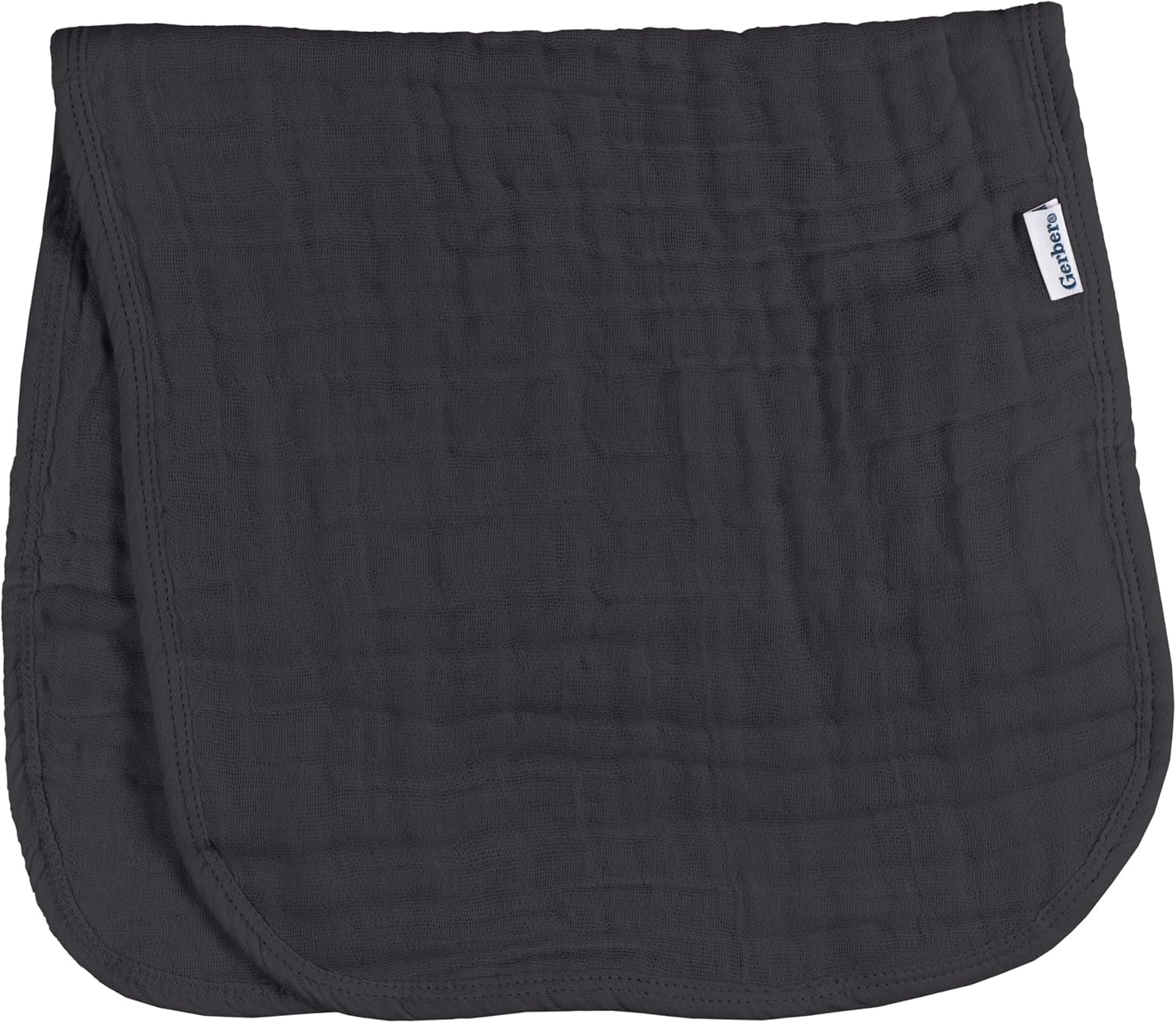 Gerber Baby Unisex Muslin Burp Cloths 6-Pack, Multi Blues Browns, Large Size 20" x 10" - Image 7