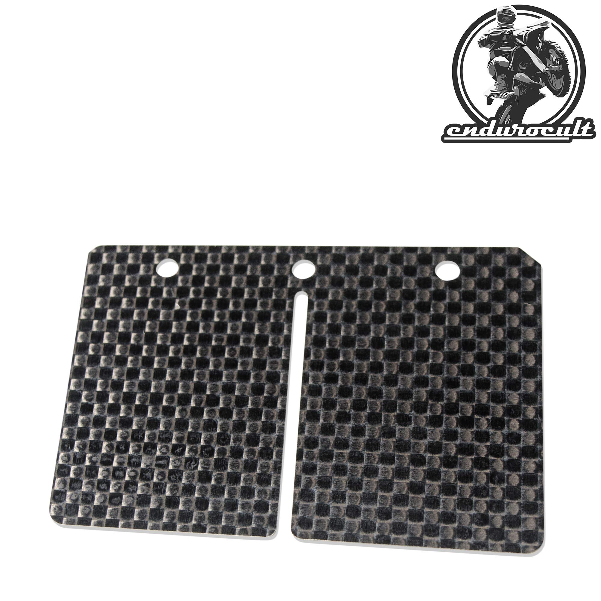 2 membranas de carbono compatibles con Husqvarna/Honda/TM WR/CR/EN/MX 125/250/300.