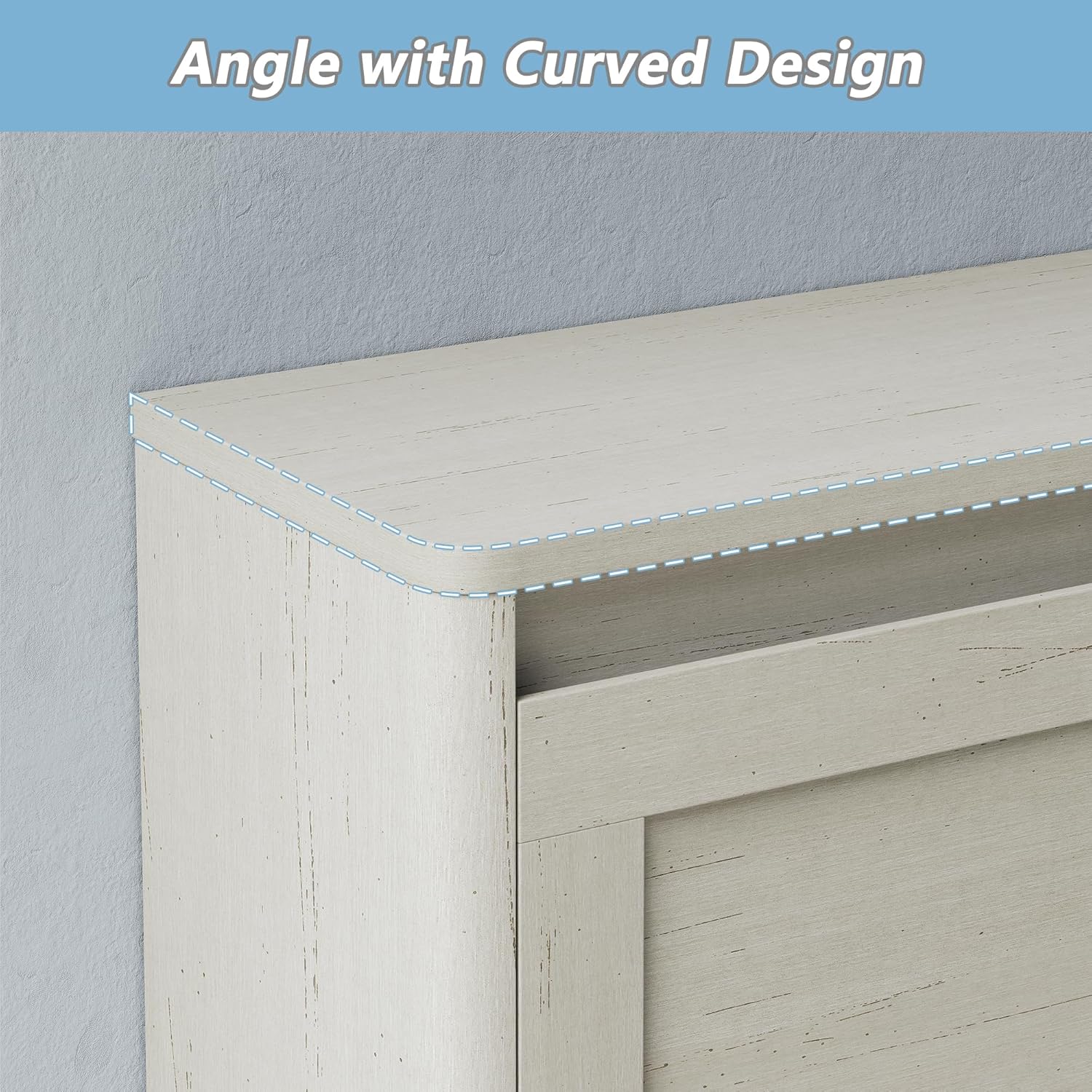 Shoe Storage Cabinet with 2 Flip Drawers, Freestanding Legs for Entryway, Slim Off White