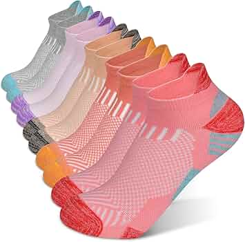 Calzini Donna 5 Paia - Caviglia Corta, Cotone, Taglia 36-39 EU, Morbidi E Traspiranti - Foto 7