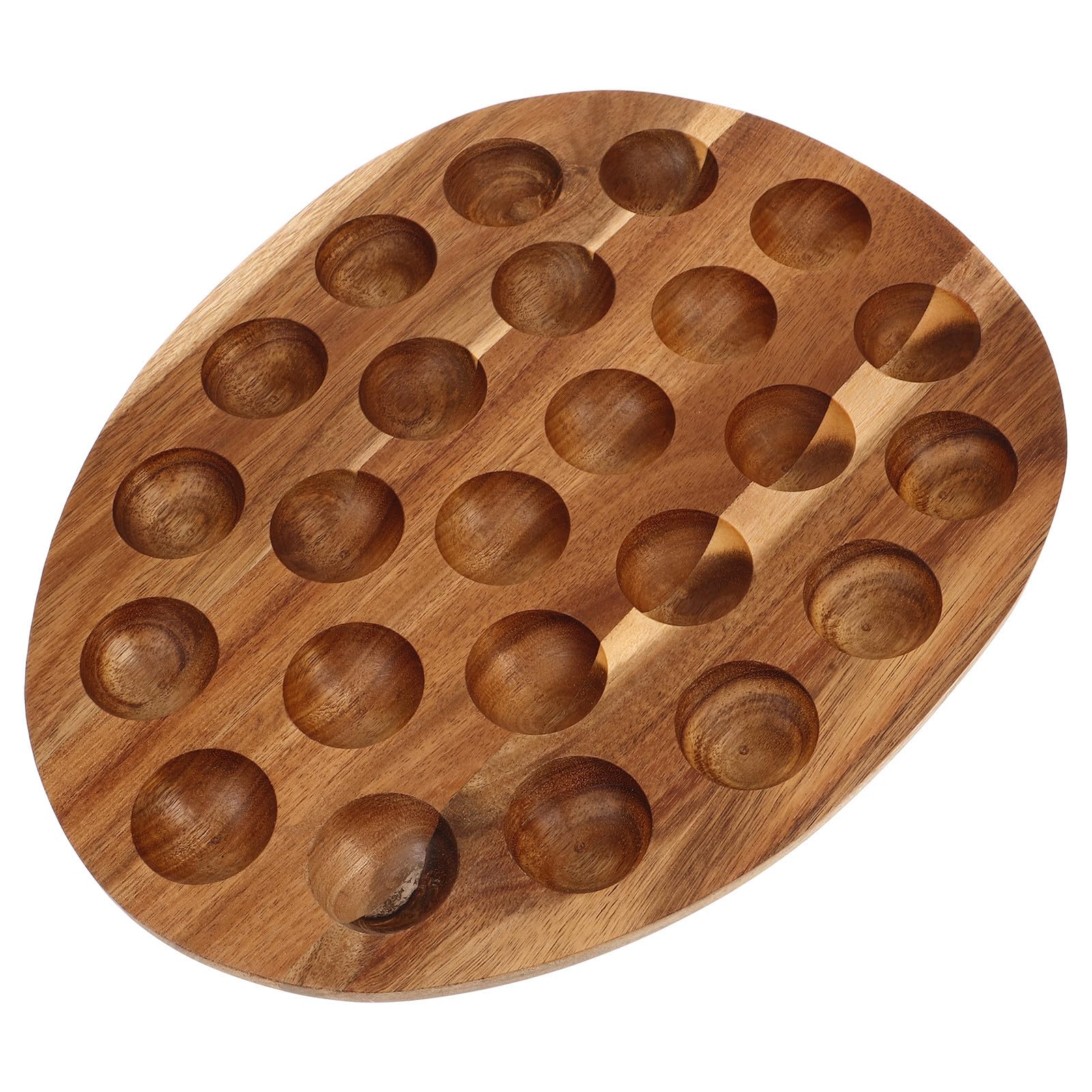Bandeja para Huevos de Madera Estilo Minimalista para Refrigerador
