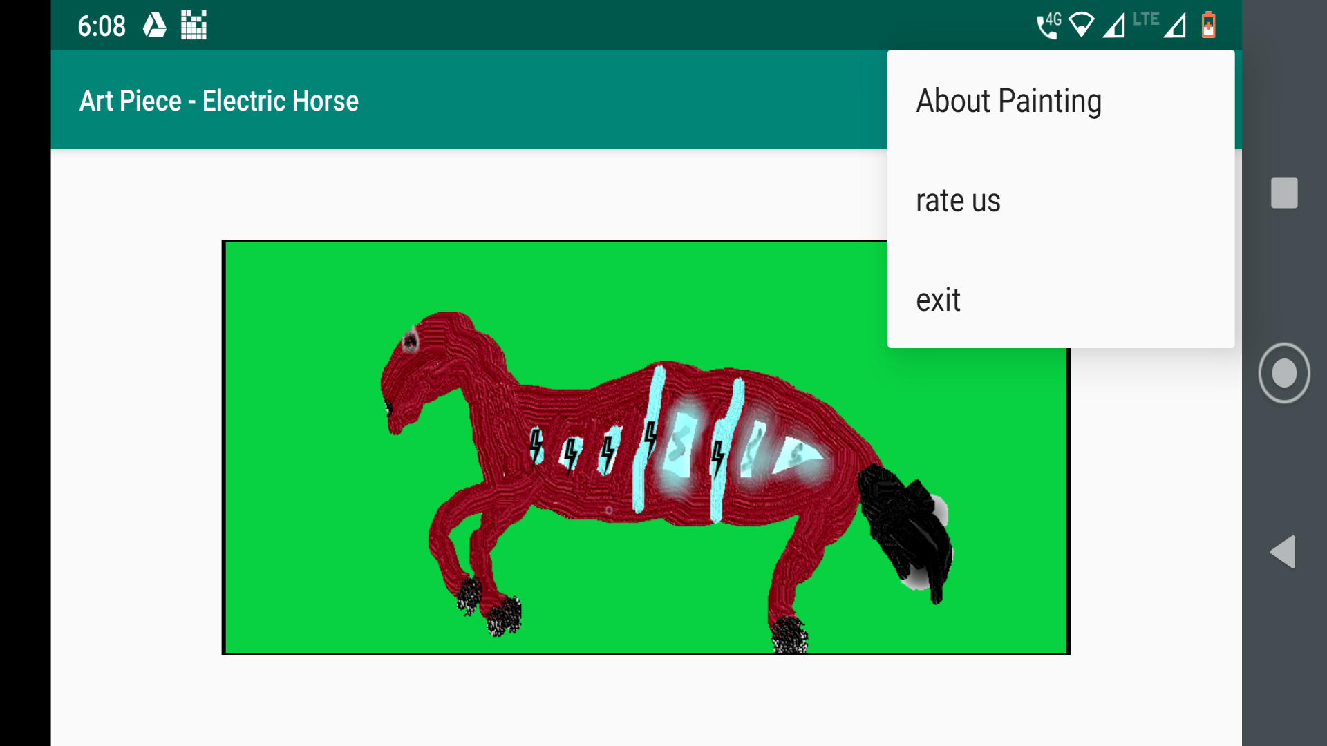 Art Piece - Electric Horse - App on Amazon Appstore