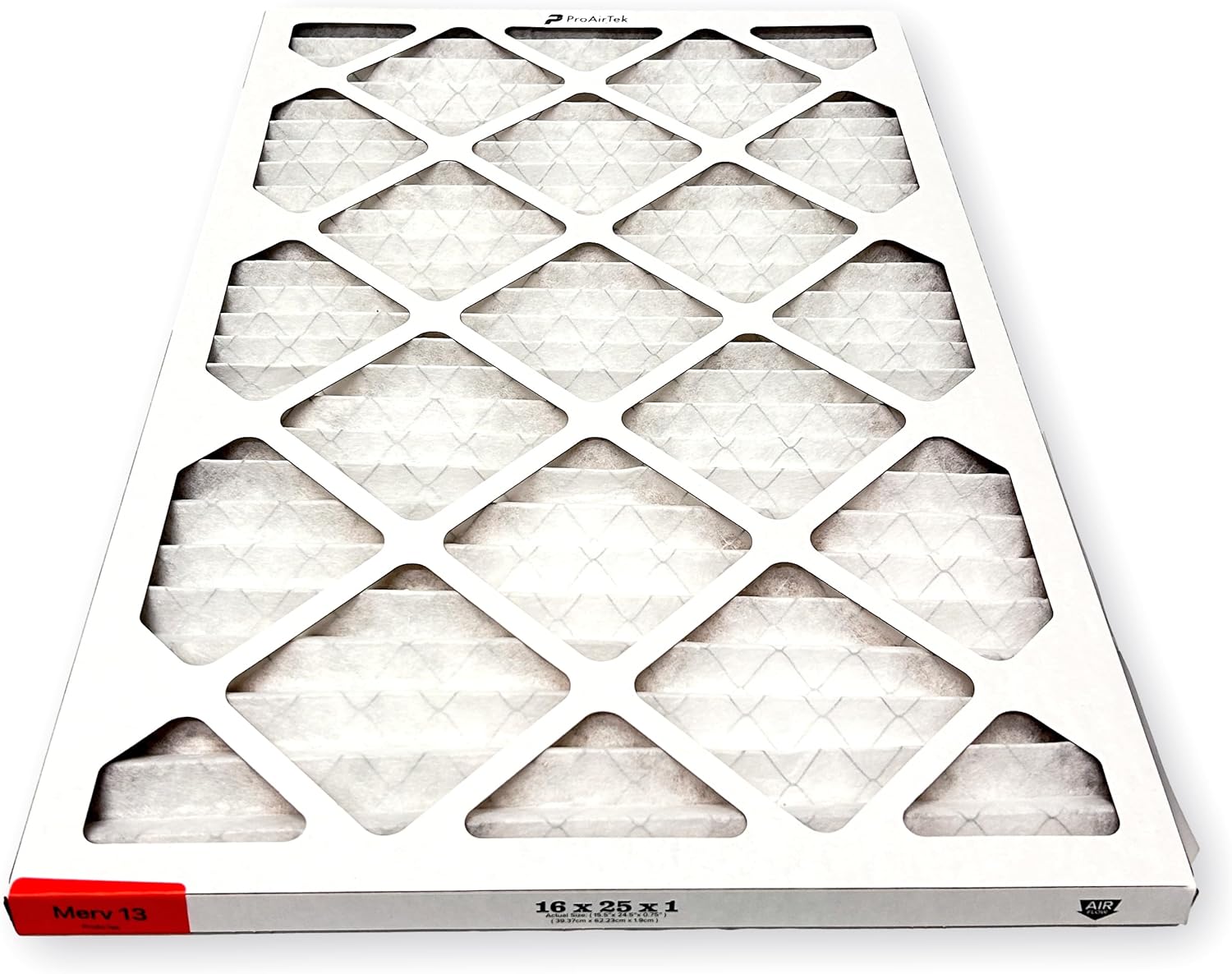 Proairtek AF16251M13SWH Model 16x25x1 Pack of 6 Air Filters, MERV 13; Ideal for Anyone Wanting Clean, Crisp Air in Their Home