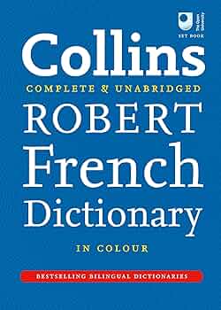 Collins French Dictionary コリンズ　辞書　仏英英仏 コリンズ 仏英・英仏辞典 ビニール表紙 2色刷 - メルカリ
