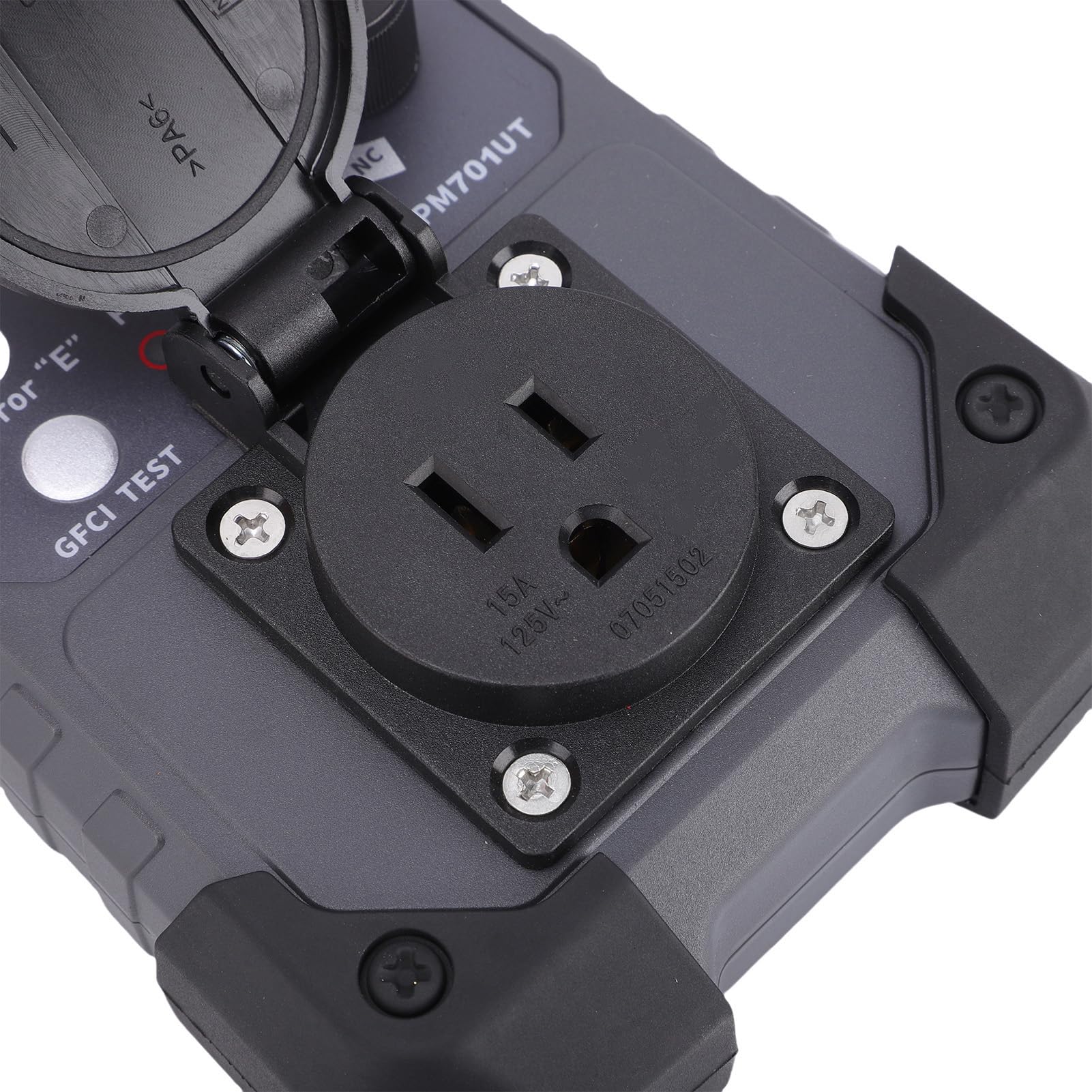 KUIDAMOS Tester EVSE Tester Napięcia Adaptera do Testowania Stacji ładowania Pojazdów Elektrycznych Wskaźnik LED Stacji Dokującej ładowarki Samochodu Elektrycznego Narzędzie Diagnostyczne Adapter