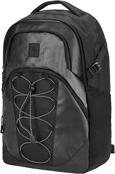 Champion Summit Backpack with Padded Straps, Sternum Strap, Waist Strap, Laptop Compartment for Travel, Outdoor, Commute, Black, One Size
