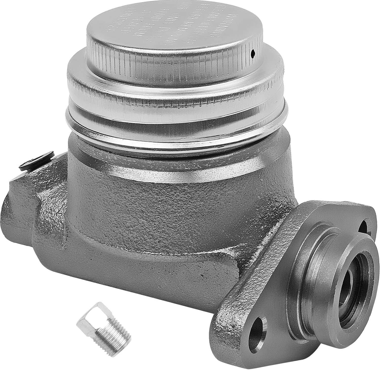 M37781 Brake Master Cylinder with Reservoir and Cap Compatible with Ford and Studebaker Vehicles - Bronco/F-250 1966, F-100 1961-1966, 8E5/8E7/8E7D 1963-1964 - Replaces# C5TZ-2140-A, C5TZ-2140-C