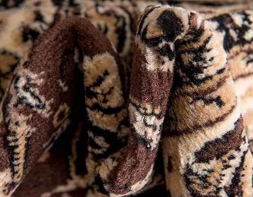 Miniatura 7 de Unique Loom Sialk Hill Collection - Alfombra de área - Washington (2 pies 2 pulgadas x 3 pies 1 pulgada, rectangular, marrónnegro)