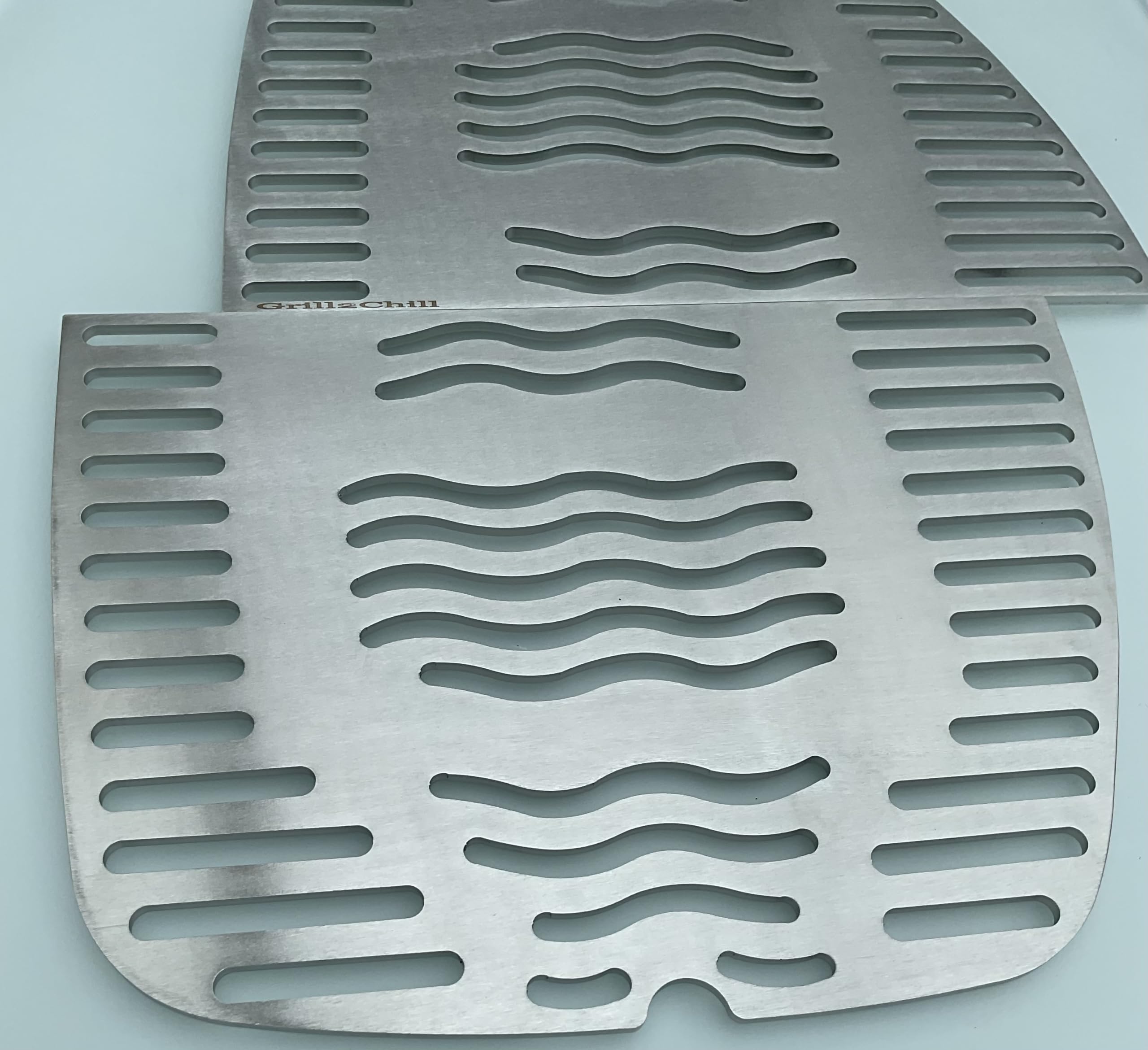 Ruszt do grillowania ze stali nierdzewnej V2A 1.4301 pasuje do Grills Napoleon TRAVELQ 285 PRO285 PRO 285X PRO285E + Phantom / grubość materiału 5-5,2 mm / waga prawie 5 kg