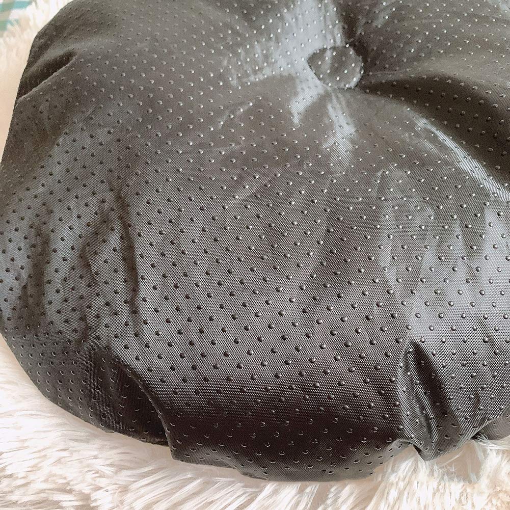 سرير فاخر ناعم للحيوانات الاليفة، بيت كلب طويل من القطيفة غير قابل للانزلاق، سرير للكلاب والحيوانات الاليفة قابل للغسل، للقطط والكلاب الصغيرة، رمادي، 50 سم