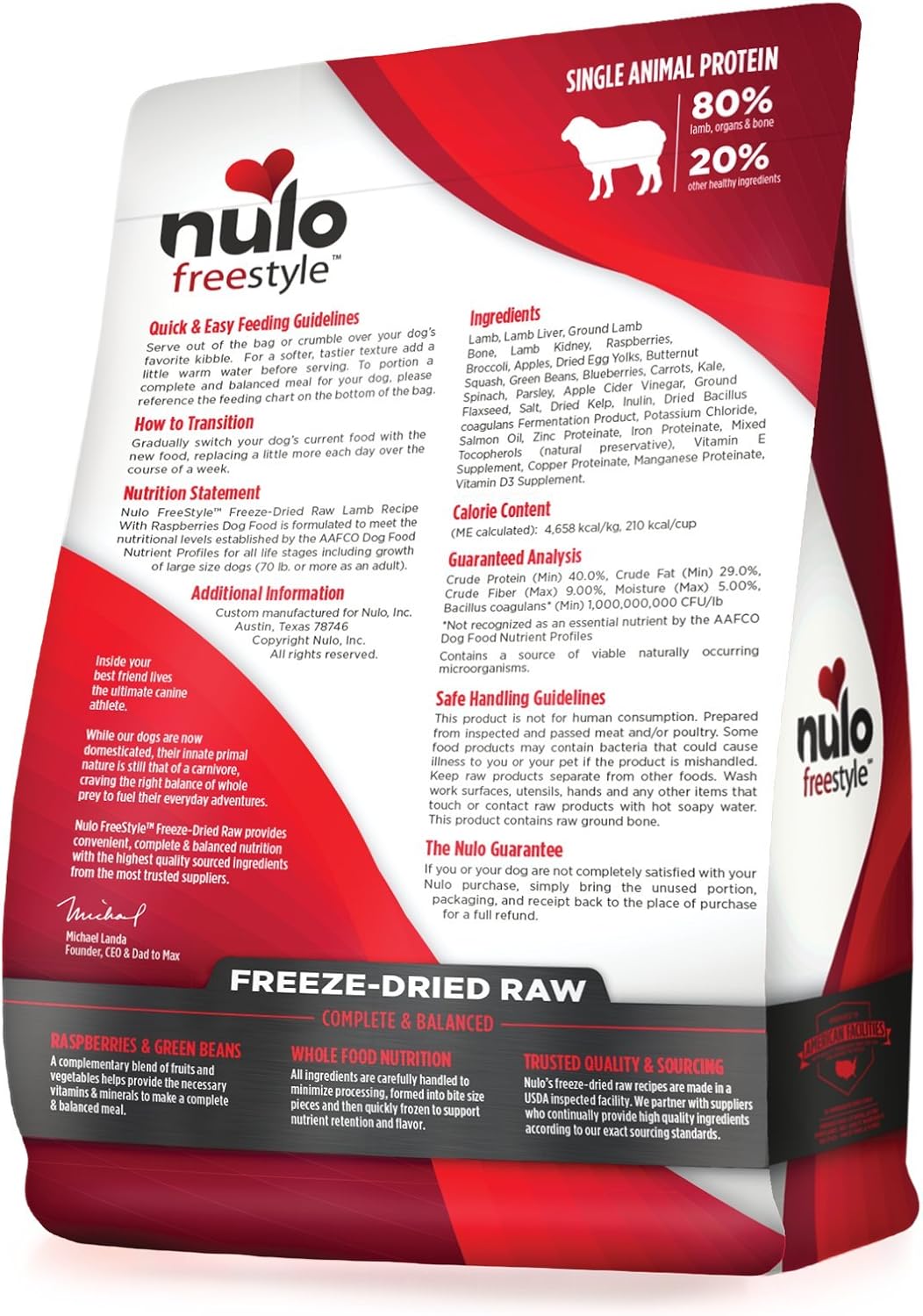 Where Is Nulo Dog Food Manufactured