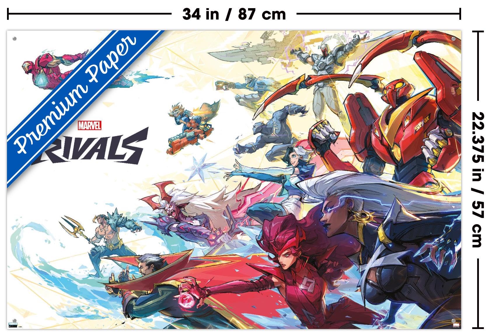 Amazon.com: Trends International Marvel Rivals - Group Wall Poster